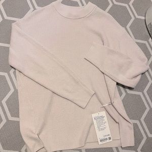 NWT Lululemon Merino Wool-Blend Rib Crew Necked Sweater